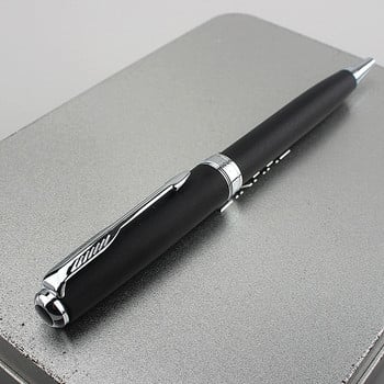 1 Piece Frosted black Creative Ballpoint Pens Business Metal Office Rotate Pens Σχολική επιστολή Είδη γραφείου