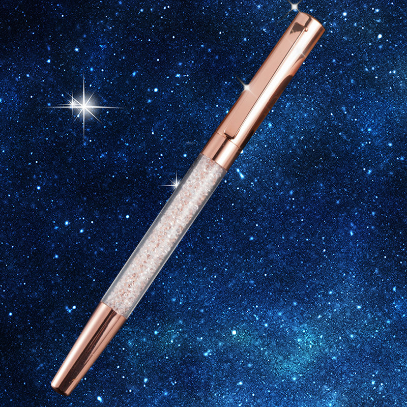 1 kom. Luksuzna kristalna olovka 0,5 mm Kemijska olovka Promotivne olovke Luksuzna metalna kristalna olovka Studentska škola ured prijatelju poklon olovka