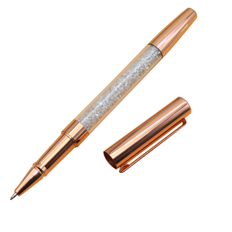 1 kom. Luksuzna kristalna olovka 0,5 mm Kemijska olovka Promotivne olovke Luksuzna metalna kristalna olovka Studentska škola ured prijatelju poklon olovka