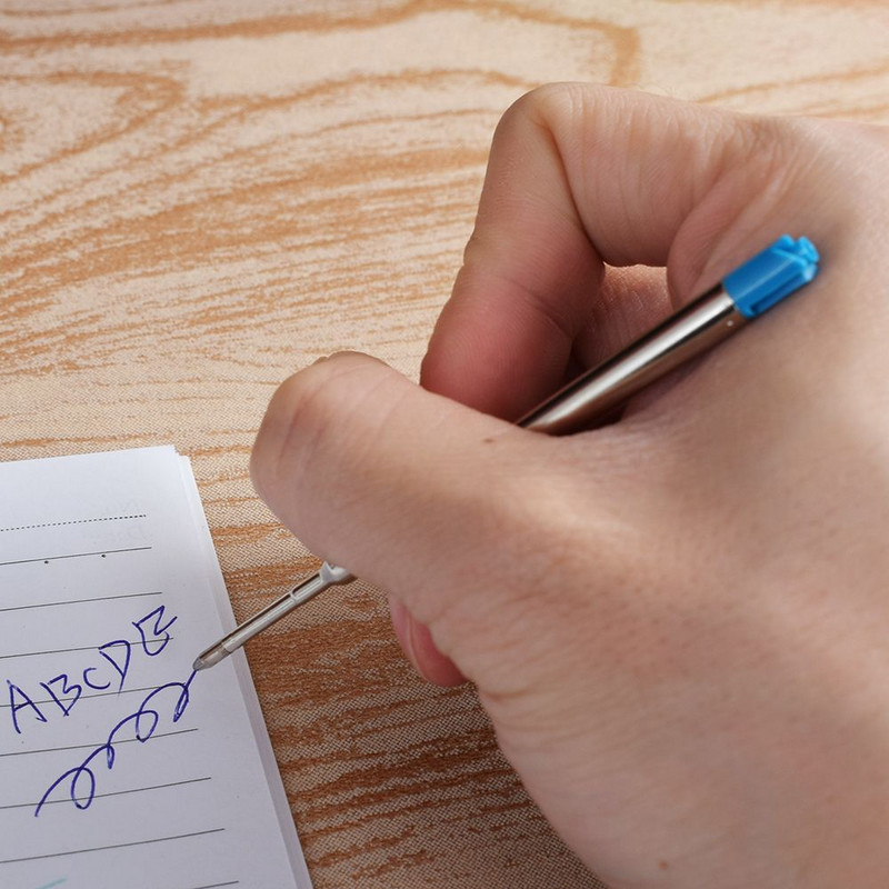 10 bucăți reumplere stilou cu bile pentru birou, școală, fină, 1,0 mm, medie, pentru rechizite școlare Parker Cross, portabil, rafinat, bolígrafo