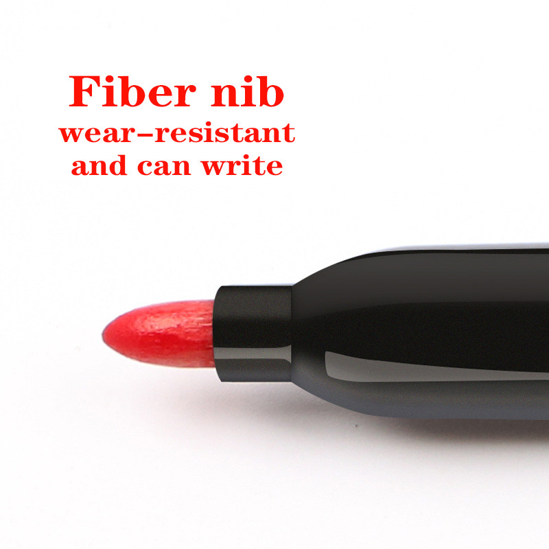 6PCS Markeri Crno Plavi Crveni Učenički kist za umjetničko slikanje Manga torba Školski pribor