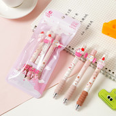 3 tk/komplekt Sweet Dessert Mehaanilised geeltindipliiatsid Kooli kontoritarbed Kingitus Kirjatarbed Armsad pastapliiatsid Laste auhinnad