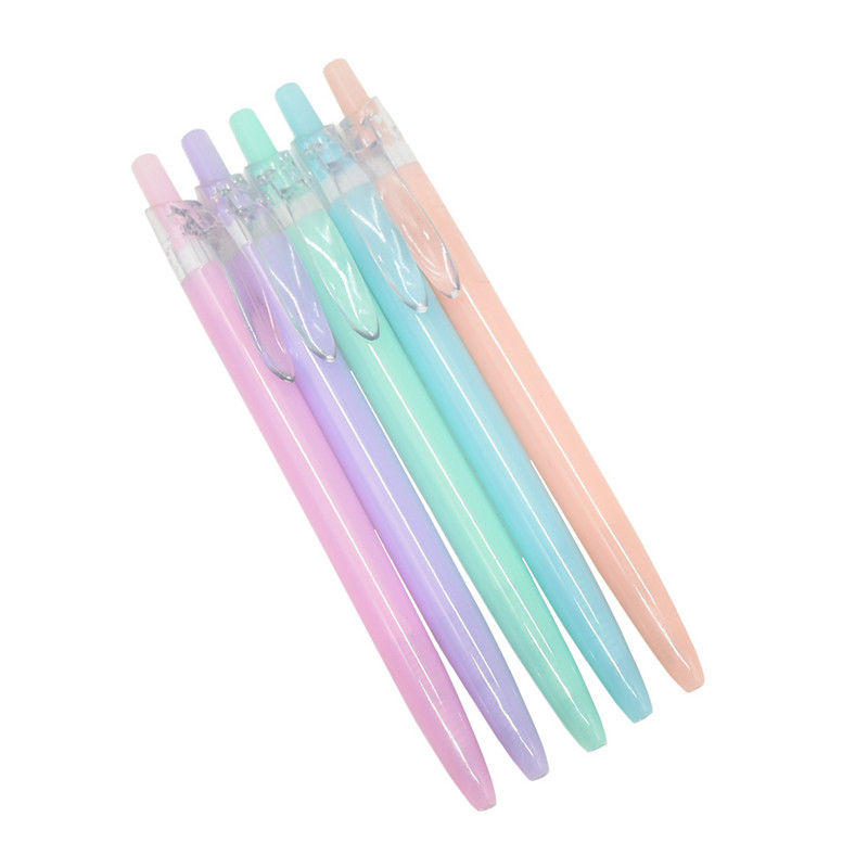 5 buc. Pix cu bilă pentru plăcintă cu jeleu 573F Pix cu bilă pentru studenți, prietenos cu mediul, de înaltă calitate, Papetarie de birou Bolígrafo