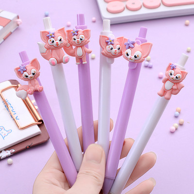 MOTARRO 3 kom/set Kawaii Cartoon Mehanička 0,5 mm olovka s gel tintom Slatka školska uredska potrepština za pisanje Uredski materijal Poklon učenicima