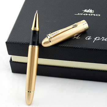 JINHAO X450 Висококачествена луксозна 0,7 мм ролкова химикалка Училищни и офис консумативи Метална химикалка за ученически канцеларски материали Подарък