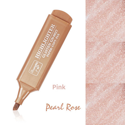 Marcator marcator Morandi, pigment pe bază de apă, un singur cap, 8 culori metalice, pix, papetărie pentru desen, rechizite școlare de birou