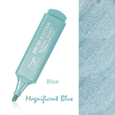 Marcator marcator Morandi, pigment pe bază de apă, un singur cap, 8 culori metalice, pix, papetărie pentru desen, rechizite școlare de birou