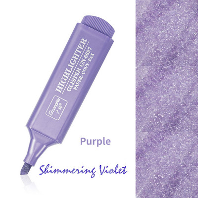 Marcator marcator Morandi, pigment pe bază de apă, un singur cap, 8 culori metalice, pix, papetărie pentru desen, rechizite școlare de birou