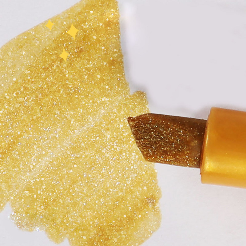 Marcator marcator Morandi, pigment pe bază de apă, un singur cap, 8 culori metalice, pix, papetărie pentru desen, rechizite școlare de birou