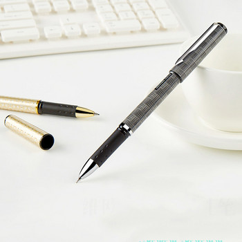 Ролкови химикалки с гел мастило, черно мастило, фина точка 0,5 mm, 12 опаковки, гладко писане, готини химикалки