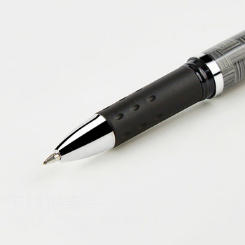 Ролкови химикалки с гел мастило, черно мастило, фина точка 0,5 mm, 12 опаковки, гладко писане, готини химикалки