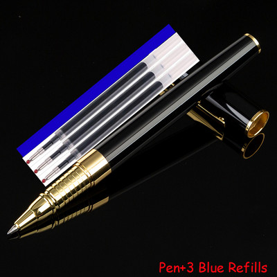 Novi dolazak Poslovna muška marka Roler kemijska olovka za pisanje Školska i studentska pisaća olovka može napraviti logotip