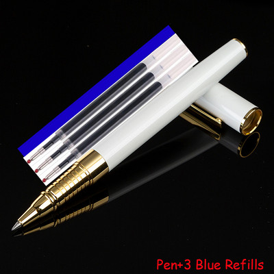 Novi dolazak Poslovna muška marka Roler kemijska olovka za pisanje Školska i studentska pisaća olovka može napraviti logotip