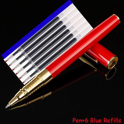 Novi dolazak Poslovna muška marka Roler kemijska olovka za pisanje Školska i studentska pisaća olovka može napraviti logotip