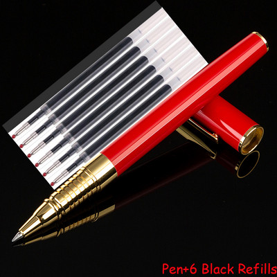 Novi dolazak Poslovna muška marka Roler kemijska olovka za pisanje Školska i studentska pisaća olovka može napraviti logotip