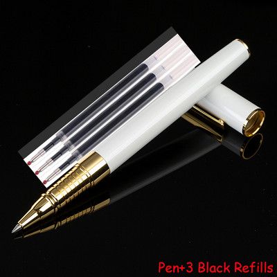 Novi dolazak Poslovna muška marka Roler kemijska olovka za pisanje Školska i studentska pisaća olovka može napraviti logotip