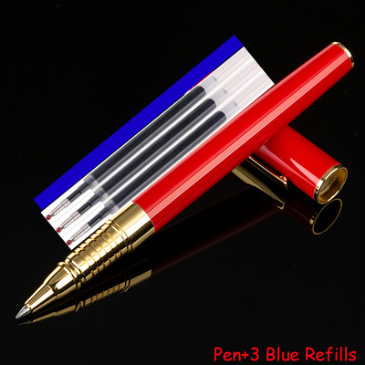 Novi dolazak Poslovna muška marka Roler kemijska olovka za pisanje Školska i studentska pisaća olovka može napraviti logotip