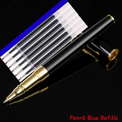 Novi dolazak Poslovna muška marka Roler kemijska olovka za pisanje Školska i studentska pisaća olovka može napraviti logotip