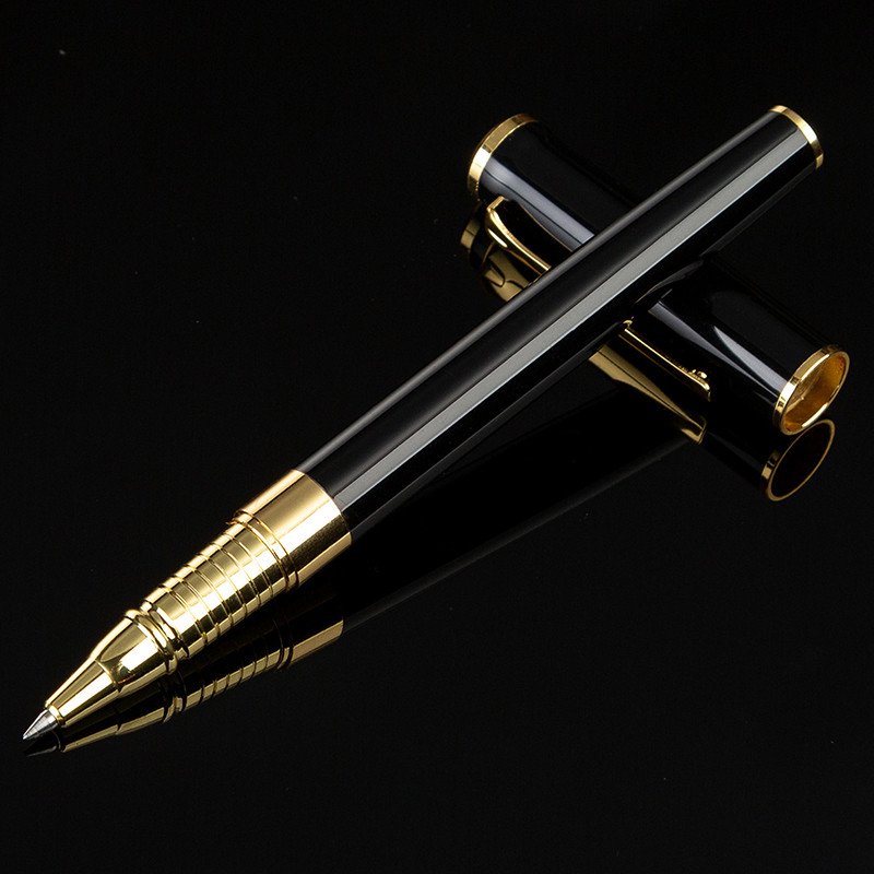 Novi dolazak Poslovna muška marka Roler kemijska olovka za pisanje Školska i studentska pisaća olovka može napraviti logotip