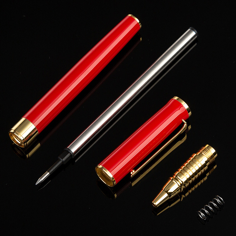 Novi dolazak Poslovna muška marka Roler kemijska olovka za pisanje Školska i studentska pisaća olovka može napraviti logotip