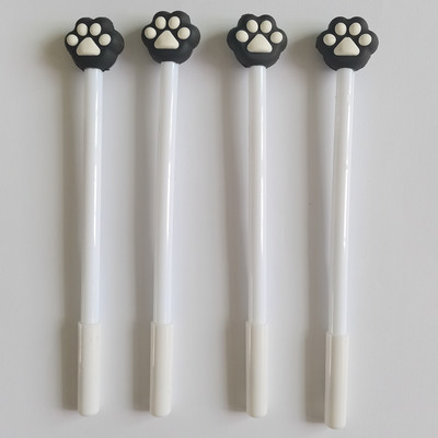 Crtani mačka Kandža Šapa Kawaii Slatki školski pribor Uredski pribor Gel olovke Ručke Kreativna slatka crna mačka ljupka