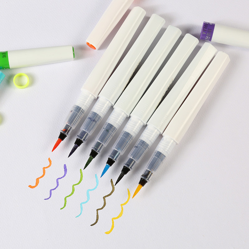 Bling Višebojna kaligrafska kist olovka Wink Marker Čestitka DIY kist marker 24 boje olovke za natpise