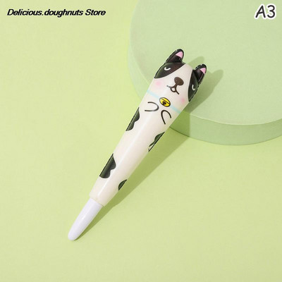 Minkštas mielas vienaragio katės gelio rašiklis „Kawaii“ raštinės reikmenys, mokykliniai reikmenys, dekompresinis kūrybingas saldus animacinis rašiklis