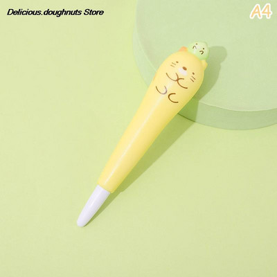 Minkštas mielas vienaragio katės gelio rašiklis „Kawaii“ raštinės reikmenys, mokykliniai reikmenys, dekompresinis kūrybingas saldus animacinis rašiklis