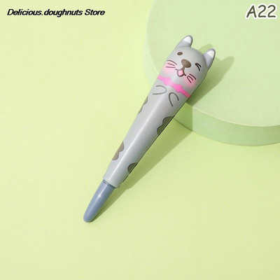 Minkštas mielas vienaragio katės gelio rašiklis „Kawaii“ raštinės reikmenys, mokykliniai reikmenys, dekompresinis kūrybingas saldus animacinis rašiklis