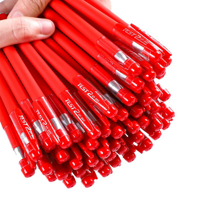 10 kom/set crna gel olovka za studentski ispit Uredski potpis prozirna olovka slatka stacionarna potrepština neutralna olovka 0,5 mm