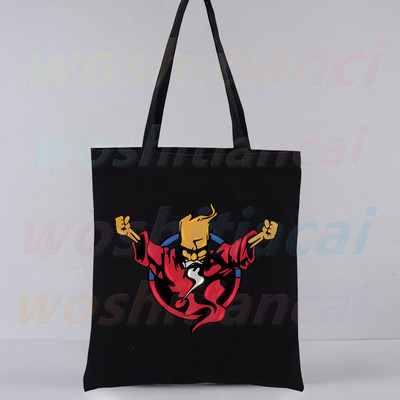 Geantă tote Thunderdome Cumpărături Design original Wizard Hardcore Black Genți de călătorie din pânză, unisex, pliabilă ecologică.