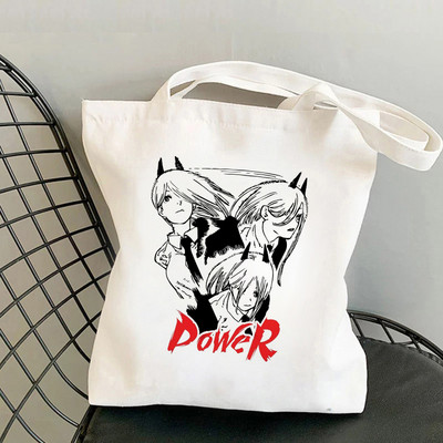 Chainsaw Man shopping bag shopper shopper tote bolsas de tela bolsa bag bolsa compra string sac cabas boodschappentas sac toile