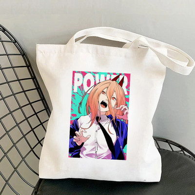 Chainsaw Man shopping bag shopper shopper tote bolsas de tela bolsa bag bolsa compra string sac cabas boodschappentas sac toile