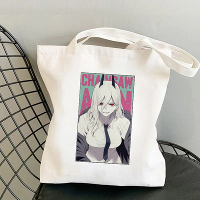 Chainsaw Man shopping bag shopper shopper tote bolsas de tela bolsa bag bolsa compra string sac cabas boodschappentas sac toile
