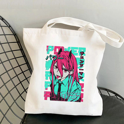 Chainsaw Man shopping bag shopper shopper tote bolsas de tela bolsa bag bolsa compra string sac cabas boodschappentas sac toile