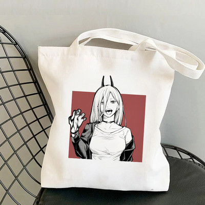 Chainsaw Man shopping bag shopper shopper tote bolsas de tela bolsa bag bolsa compra string sac cabas boodschappentas sac toile