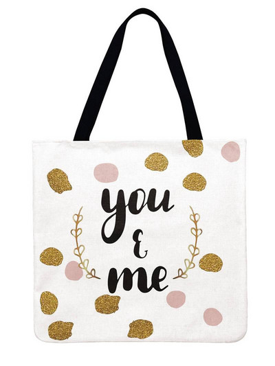 Ženska torba na rame, topla torba s uzorkom flaminga, ležerna lanena torba, torba za višekratnu upotrebu, torba za kupovinu, sklopiva torba za plažu, ručna torba