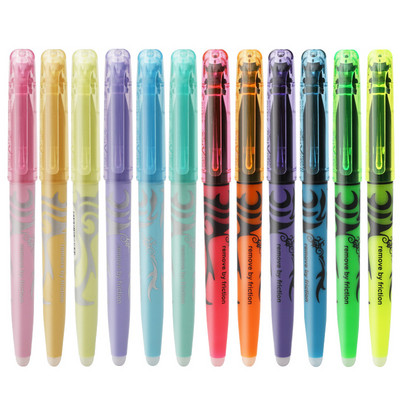1бр Pilot Erasable Highlighter Pen Hot Disappear Frixion Fluorescent Pastel Nature Color Marker Liner Drawing Lettering F250