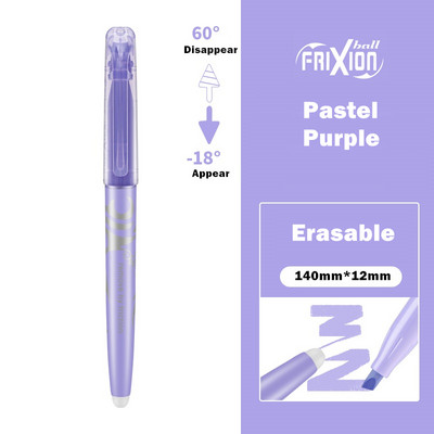 1 vnt bandomasis ištrinamas paryškinimo rašiklis karštai išnyks Frixion Fluorescent Pastel Nature Color Marker Liner Brėžinys Raidės F250