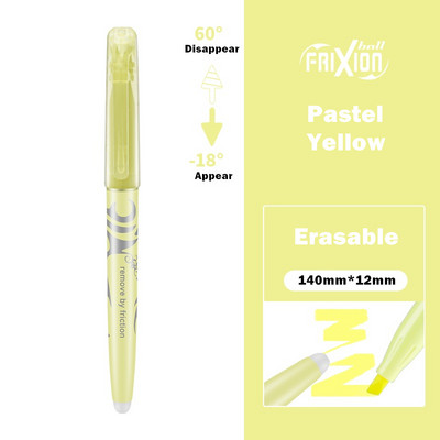 1 vnt bandomasis ištrinamas paryškinimo rašiklis karštai išnyks Frixion Fluorescent Pastel Nature Color Marker Liner Brėžinys Raidės F250