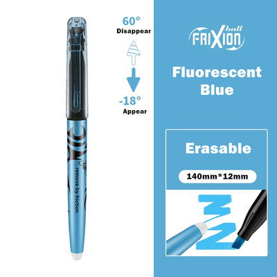 1 vnt bandomasis ištrinamas paryškinimo rašiklis karštai išnyks Frixion Fluorescent Pastel Nature Color Marker Liner Brėžinys Raidės F250