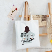 Grays Anatomy You're My Person Torba za doktore s printom iz 90-ih Ženska torba Platnena torba Studentska torba za kupovinu Torbe na rame