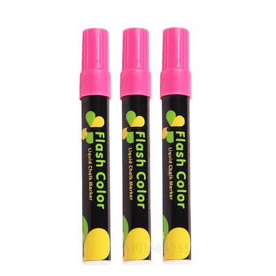 „Haile“ skysta kreida, ištrinama LED žymeklis, fluorescencinis žymeklis, piešinys, skirtas lentos reklamai lenta (3 * 6 mm)