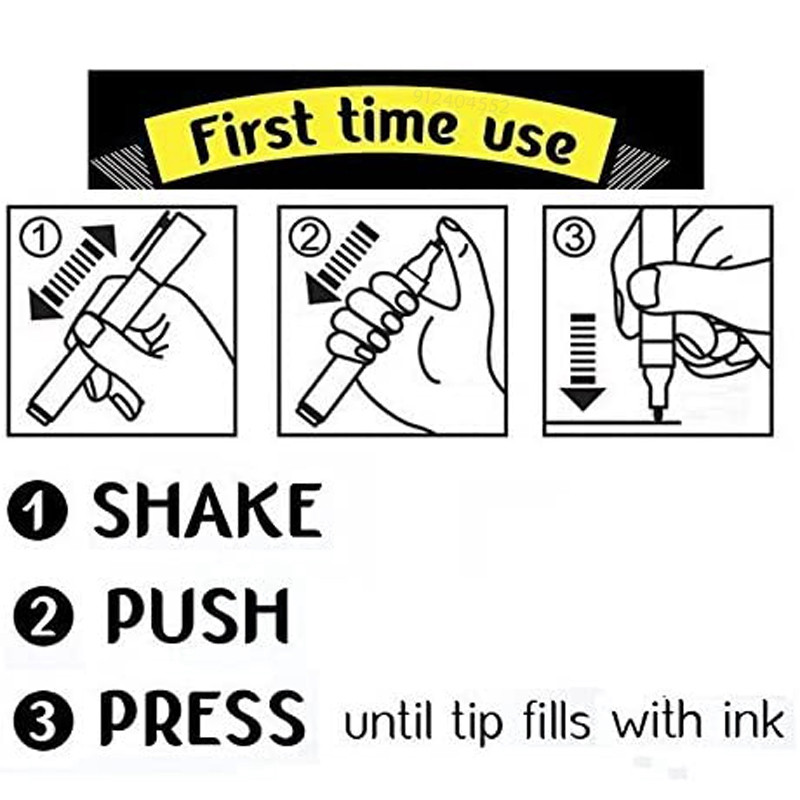 „Haile“ skysta kreida, ištrinama LED žymeklis, fluorescencinis žymeklis, piešinys, skirtas lentos reklamai lenta (3 * 6 mm)