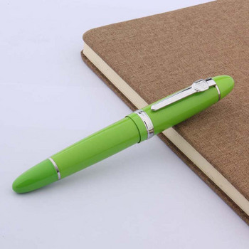 Υψηλής ποιότητας Jinhao 159 Green With Silver Clip Twist Screw Refill Metal Rollerball Pen