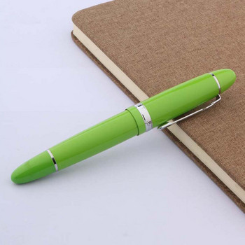 Υψηλής ποιότητας Jinhao 159 Green With Silver Clip Twist Screw Refill Metal Rollerball Pen