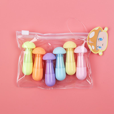 6 PCS markera pastelne olovke set markera u boji olovke u boji Kawaii slatke za djecu Uredski školski pribor Estetski uredski školski pribor