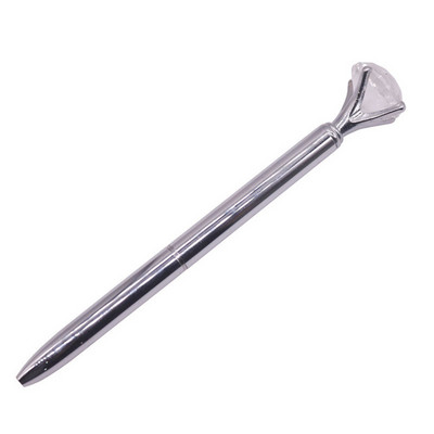 1 vnt. krištolo rašiklis Prabangus didelis deimantinis metalinis tušinukas Dovanų akcija studentams raštinės reikmenys biuro rašymo rašikliai.