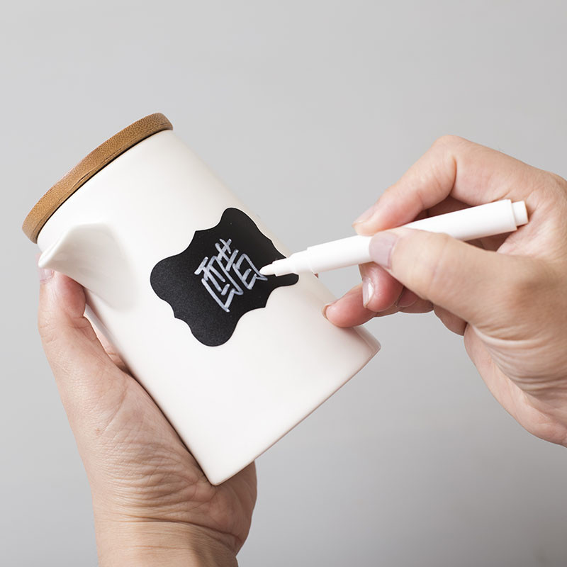 KDD balti skysti kreidos žymekliai Nutrinami paryškintuvai Led rašymo lentos stiklo langų žymekliai