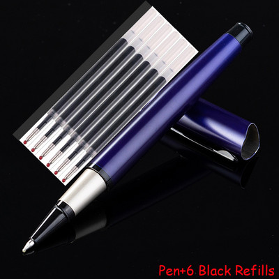 Visokokvalitetni klasičan dizajn Punometalna valjana kemijska olovka Office Executive Business Men Poklon olovka za pisanje Kupi 2 Pošalji poklon